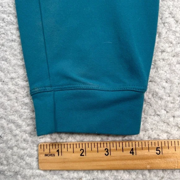 Athleta Girl Hop Skip and a Jumpsuit XL/14 Teal Blue Athleisure Youth Stretch - Picture 8 of 10